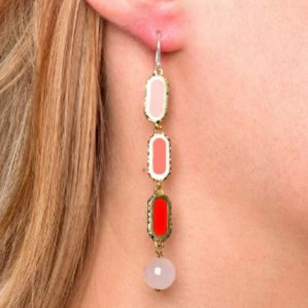 BOGO FREE | Coco Tricolor Drop Earrings